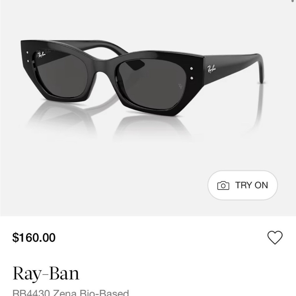 Ray-Ban Black Cat-Eye Sunglasses